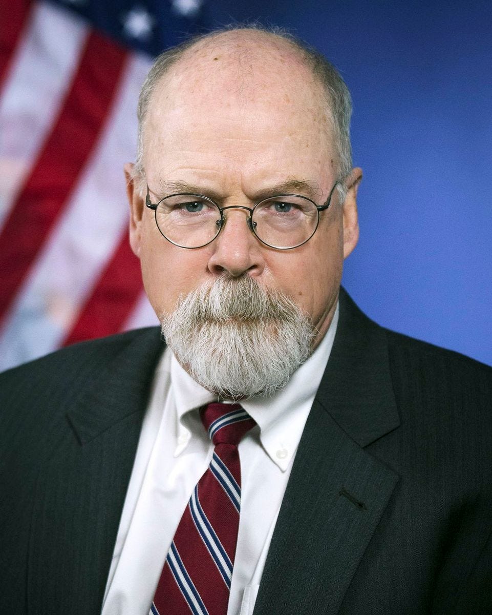 Missing from debate over John Durham’s investigation of Trump campaign: Why did he speak out ...