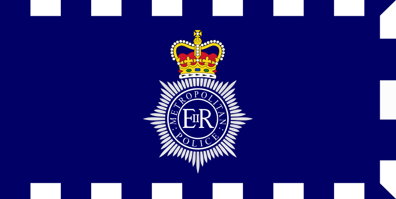 The flag of the Metropolitan Police