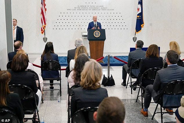 Biden marks CIA's 75 years as
Polish spy agency AW celebrates 20th anniversary