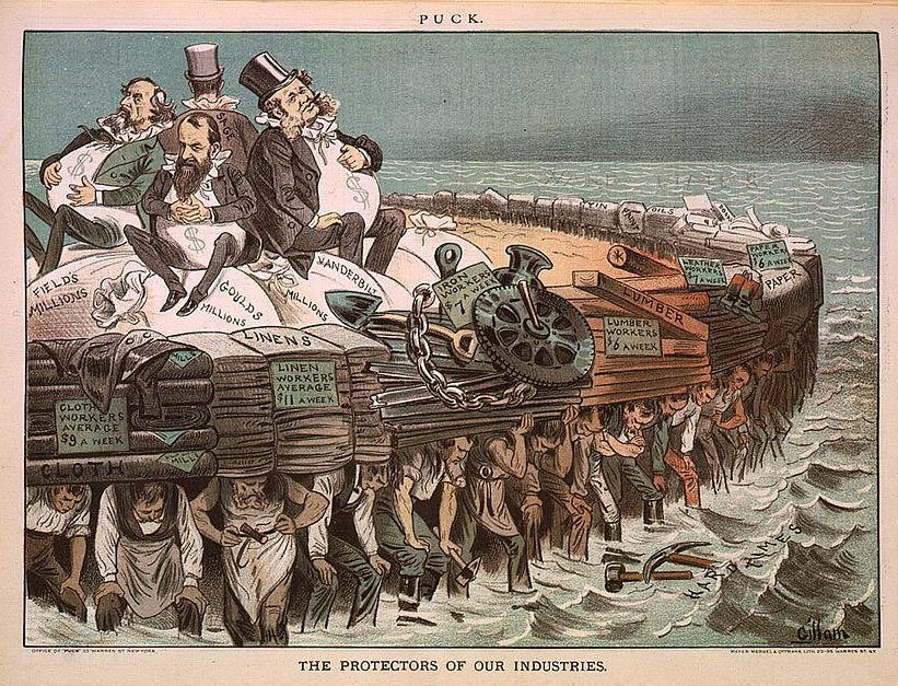 Gilded Age Political Cartoons – The Johnstown Flood