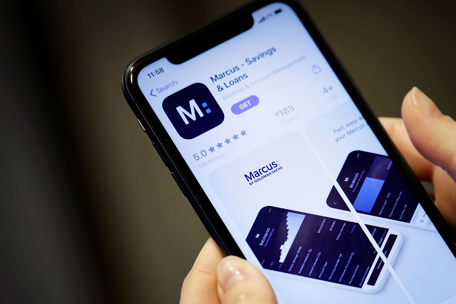 Goldman Sachs launches Marcus mobile app