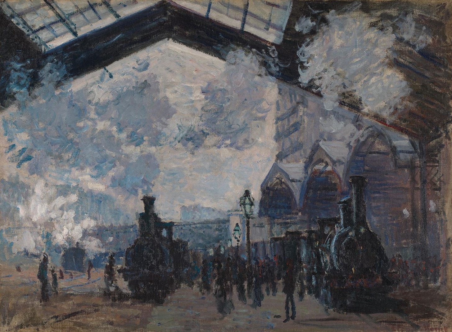 Claude Monet | The Gare St-Lazare | NG6479 | National Gallery, London
