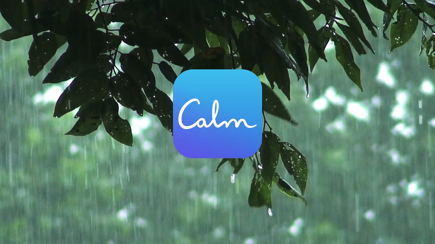 Calm's hilarious CNN ad campaign sent the meditation app flying up App  Store charts | TechCrunch