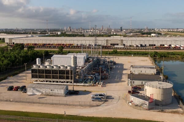 NET Power&rsquo;s La Porte test plant. Even with the rise of renewable energy, many experts suggest the grid will still need electricity sources that can be started up quickly &mdash; a need the company hopes to fill.