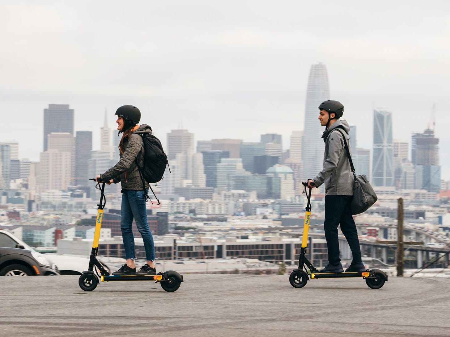 San Francisco officials have authorized Skip along with Scoot to operate shared escooters in the city. Each company can...