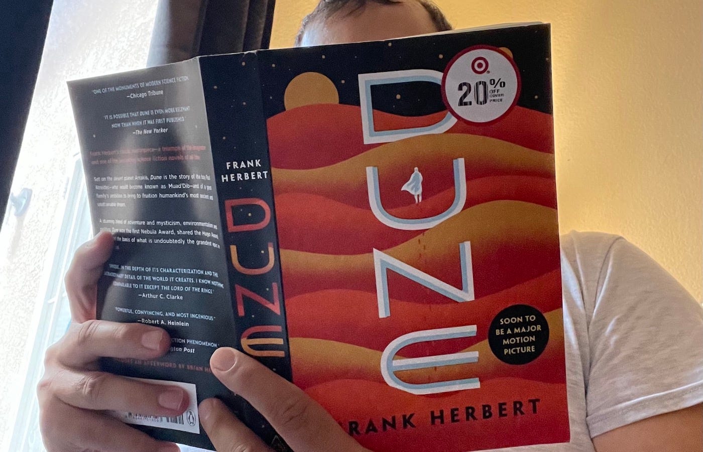 Cory Goodwin reading Dune