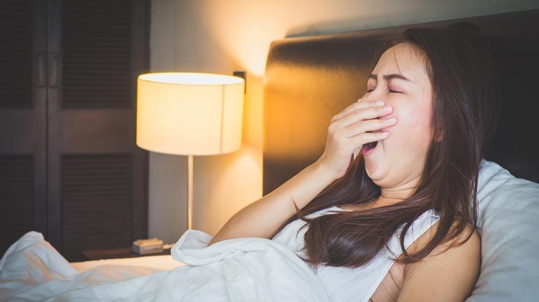 health effects of sleeping with lights on
