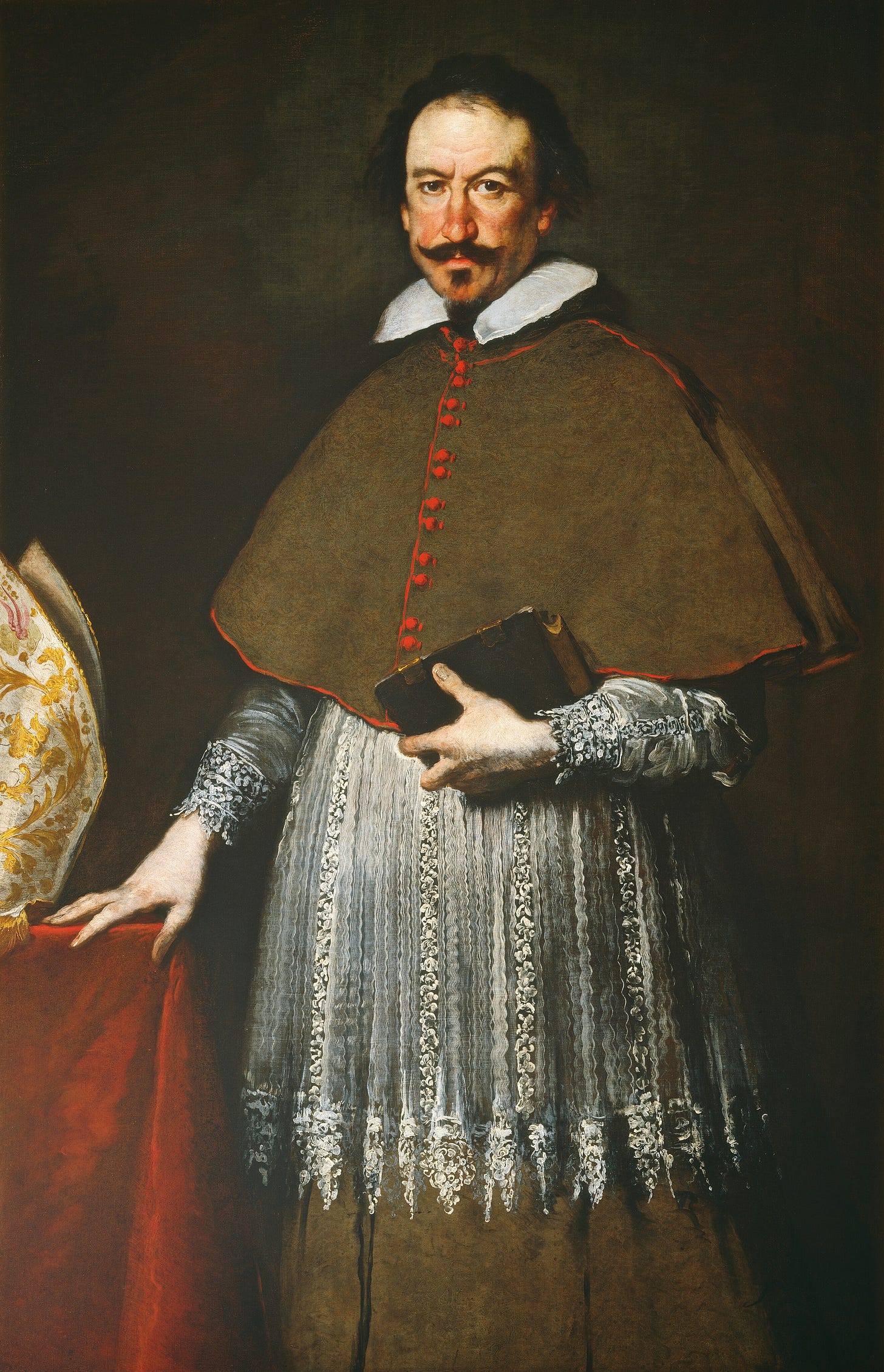 Bishop Alvise Grimani, 1633 or after by Bernardo Strozzi 