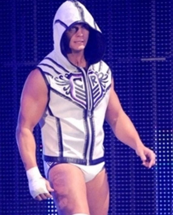 WWE Cody Rhodes White Leather Vest | USJackets