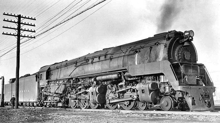 Richard Leonard's Random Steam Photo Collection -- Pennsylvania Railroad  4-4-6-4 6175