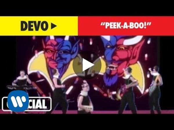 Devo - Peek A Boo (Official Music Video) Devo - Peek A Boo (Official Music Video)
