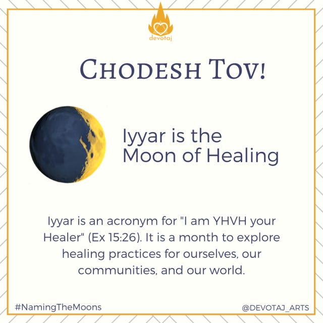 Chodesh Tov: Iyyar is the Moon of Healing