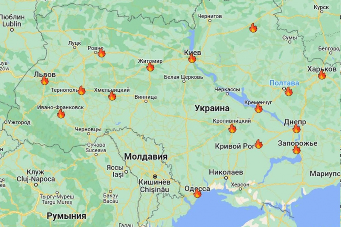MASSIVE RUSSIAN ATTACKS IN PROGRESS INSIDE UKRAINE; Zelensky's Office Hit By Missiles!