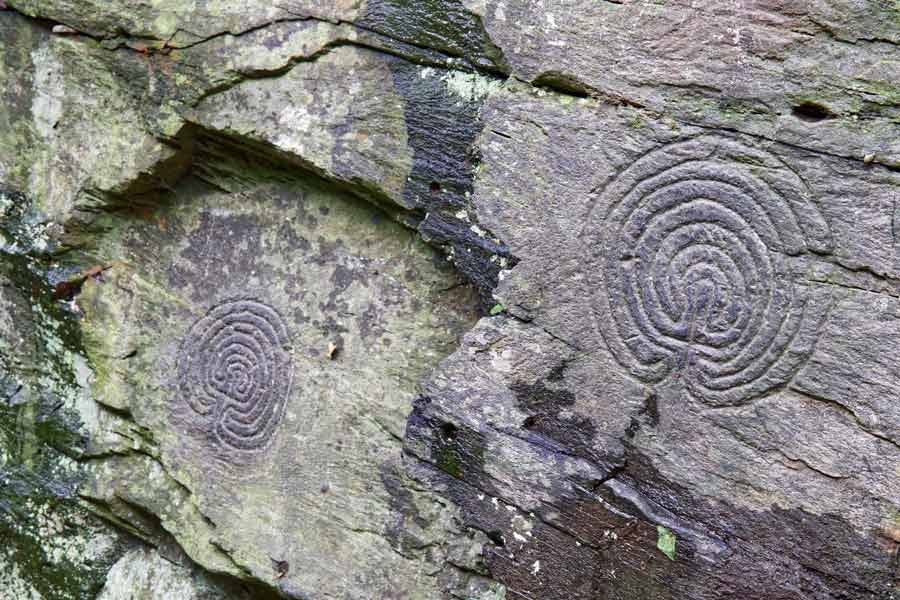 The Curious Case of the Rocky Valley Labyrinths