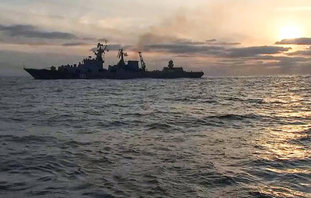 Missile cruiser "Moskva" Press Service of the Black Sea Fleet/TASS