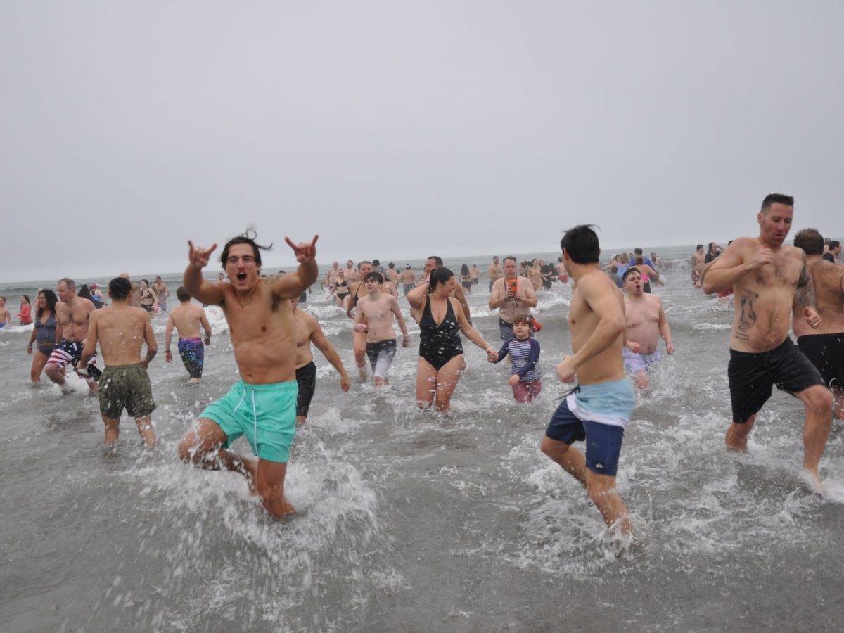 A Wish Come True will host its 19th Annual Polar Plunge at Easton’s Beach on New Year’s Day