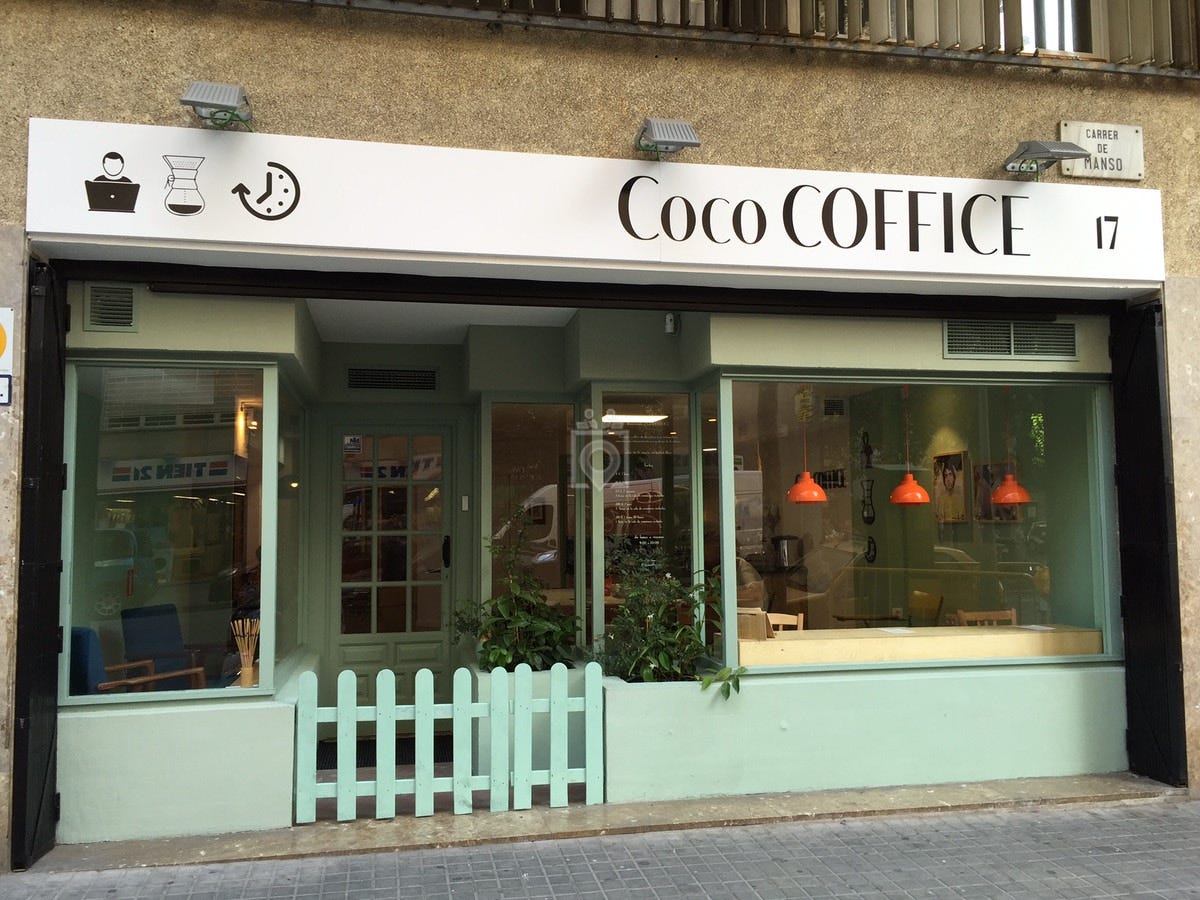 Coworking space on COCO COFFICE, Barcelona - Book Online - Coworker