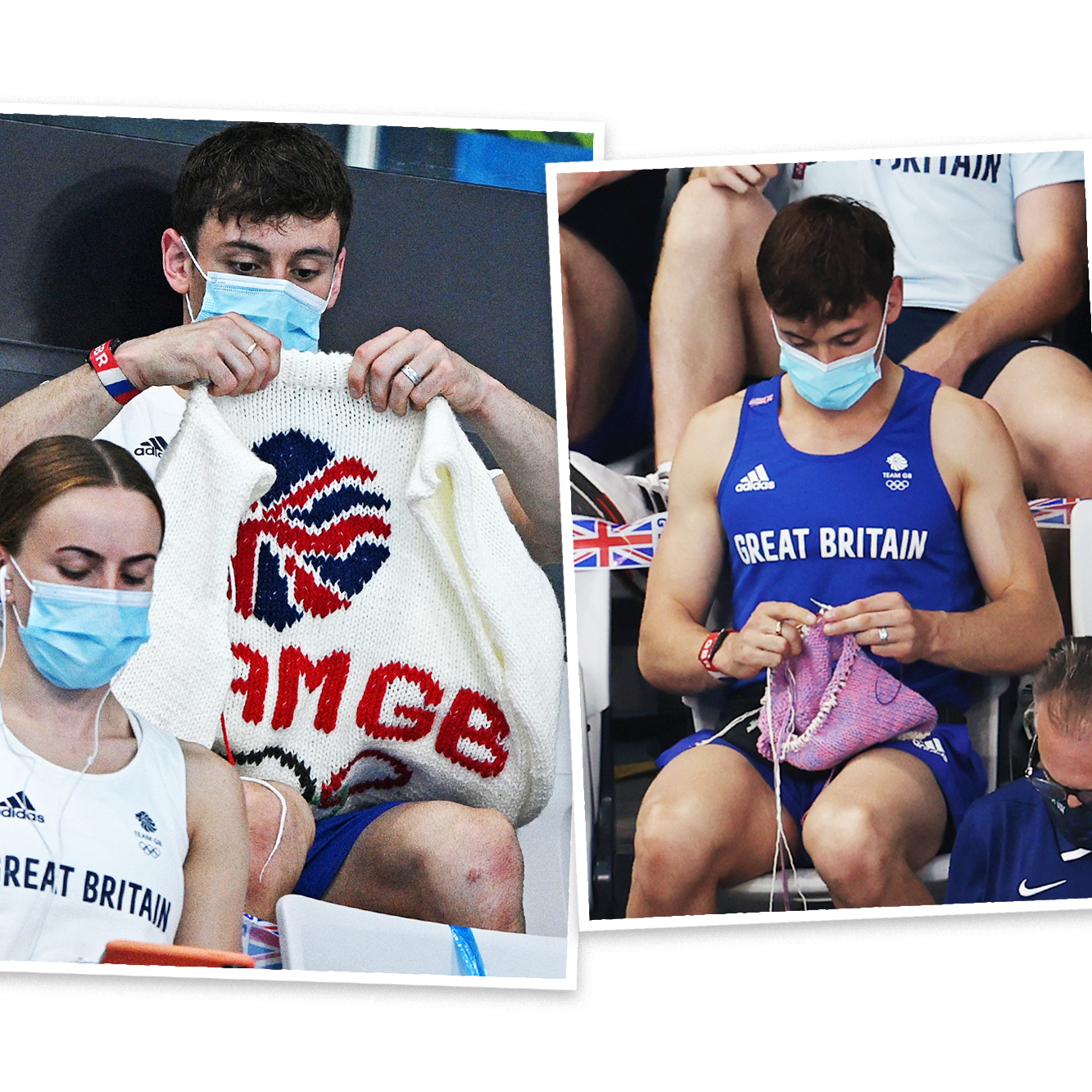 Tom Daley Shows Off His Quarantine Hobby at the Tokyo Olympics | Vanity Fair