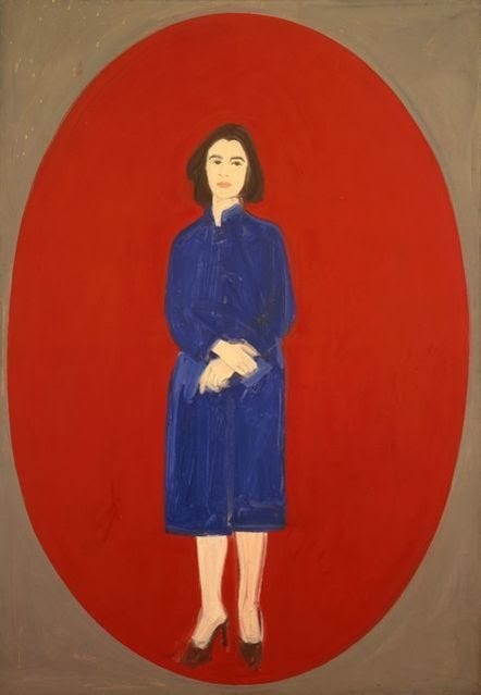 Alex Katz | Ada (Oval) (1959) | Artsy Alex Katz | Ada (Oval) (1959) | Artsy