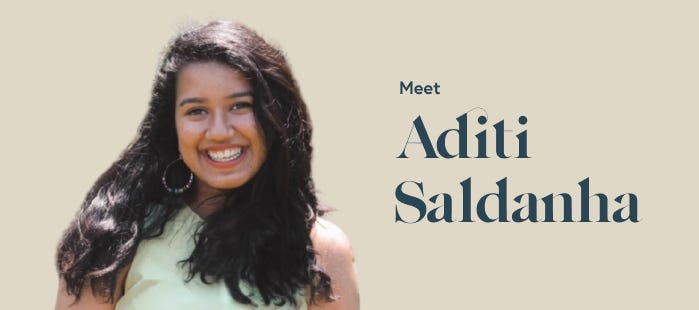 Meet Aditi Saldanha