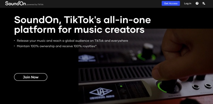 TikTok launches a music distribution platform, SoundOn | TechCrunch