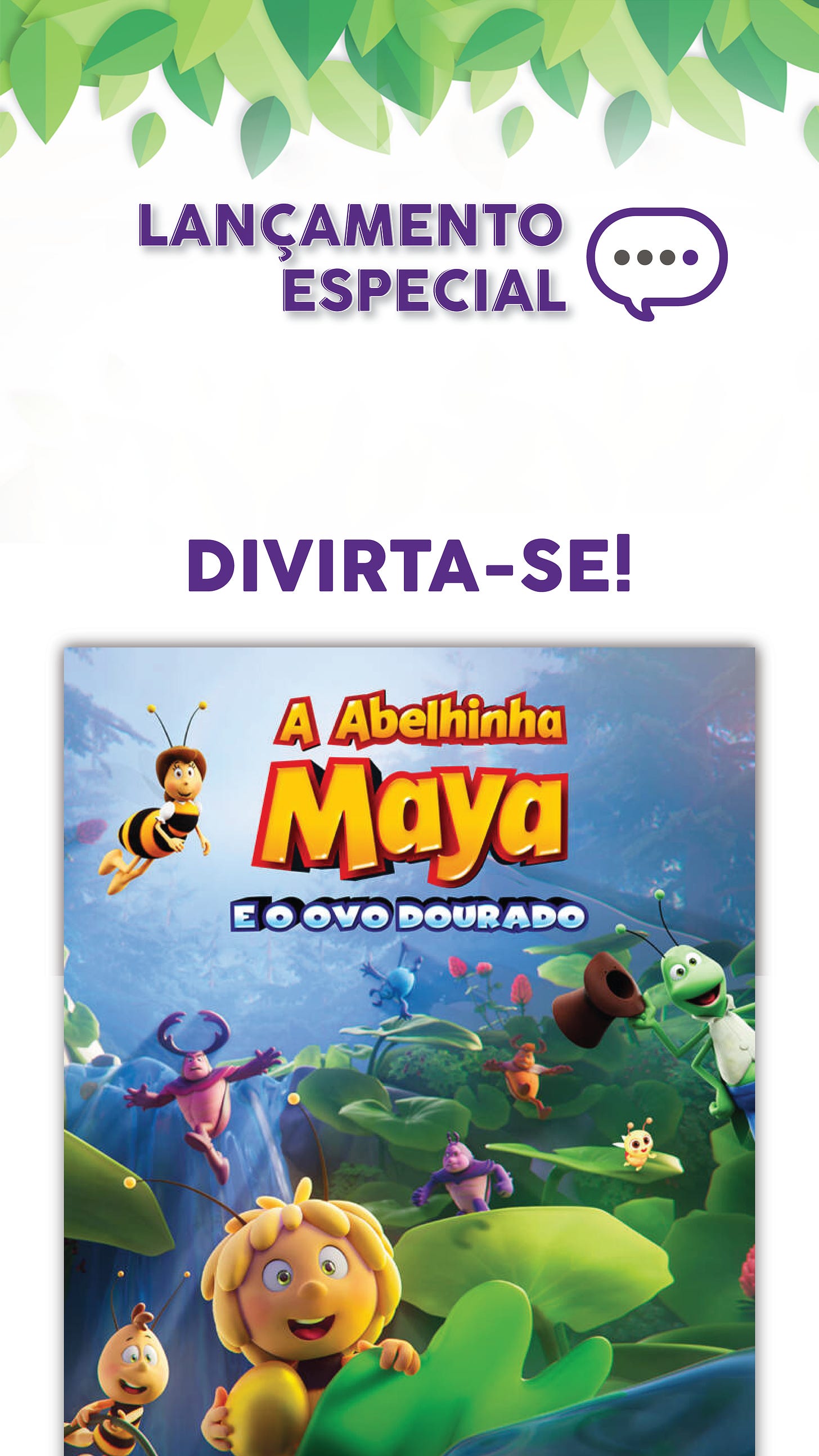 cartaz do filme Abelinha Maya