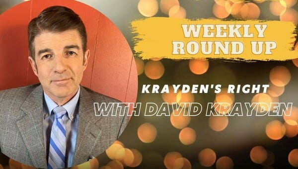 Your Weekly Roundup of the News that Matters with David Krayden.