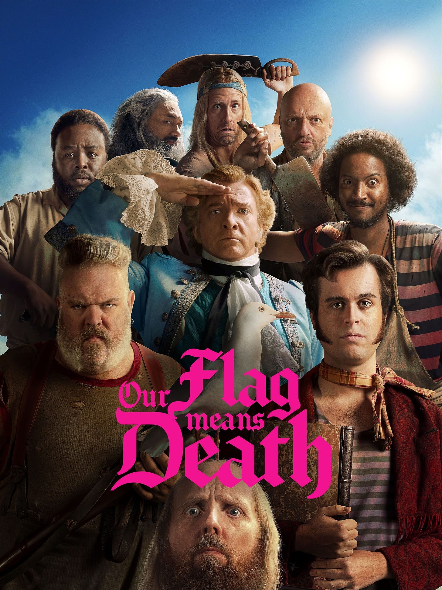 The poster for 'Our Flag Means Death'