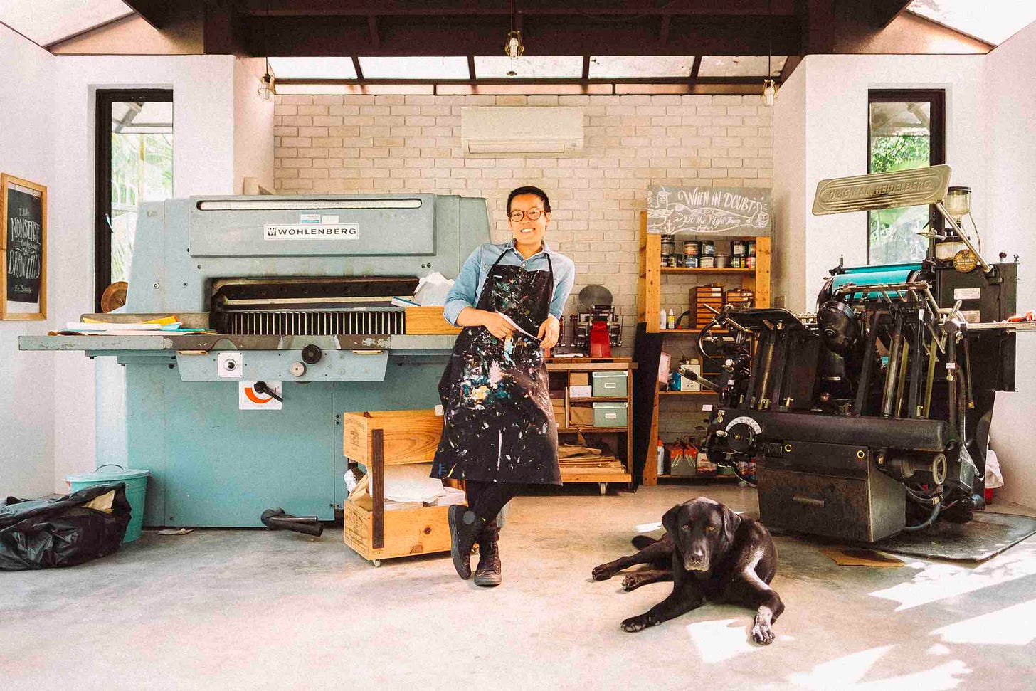 Jacqueline Goh The Fingersmith Letterpress