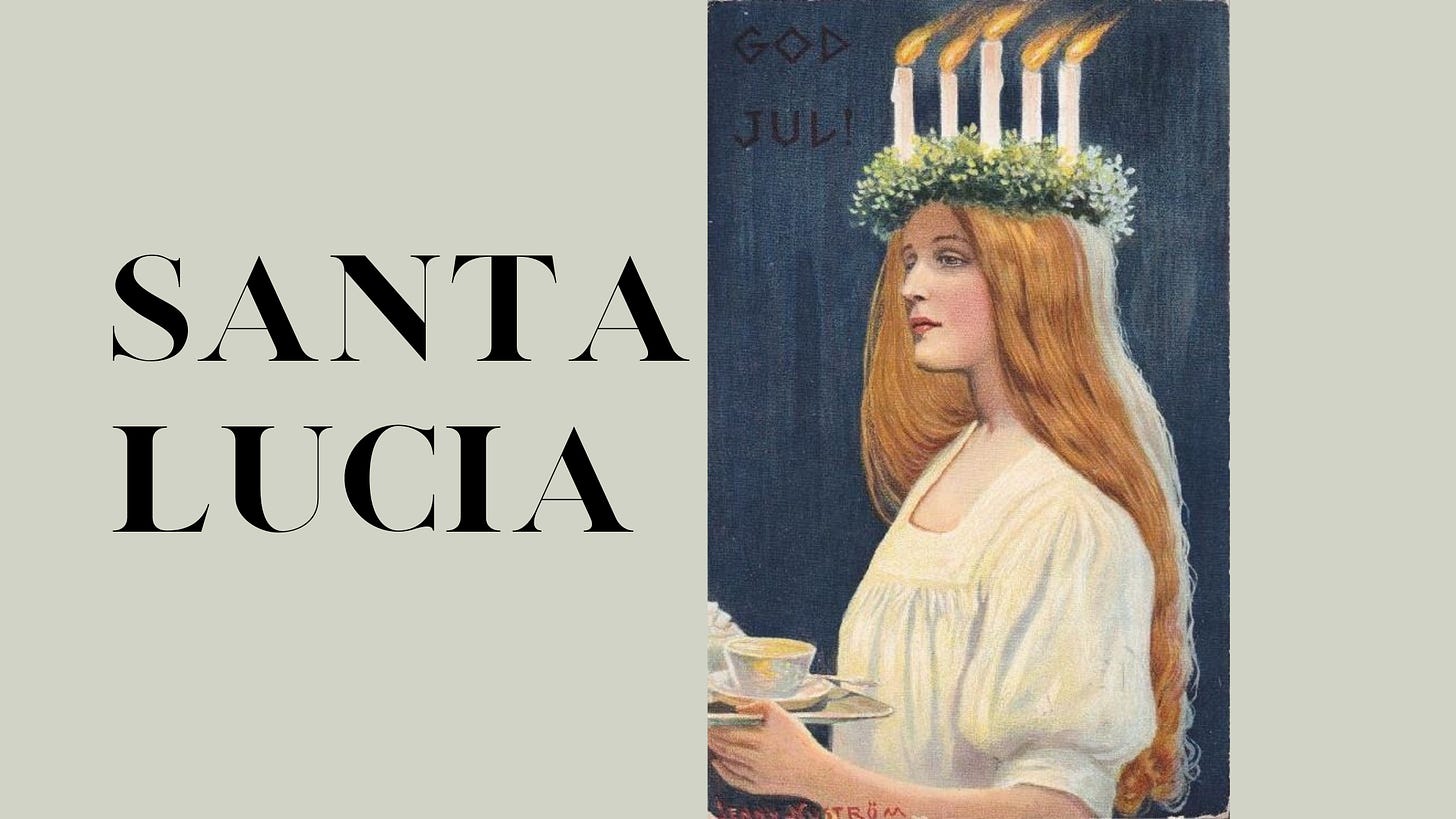 Ancient Tradition of the Winter Solstice: Festival of Santa Lucia - Center  for World Music