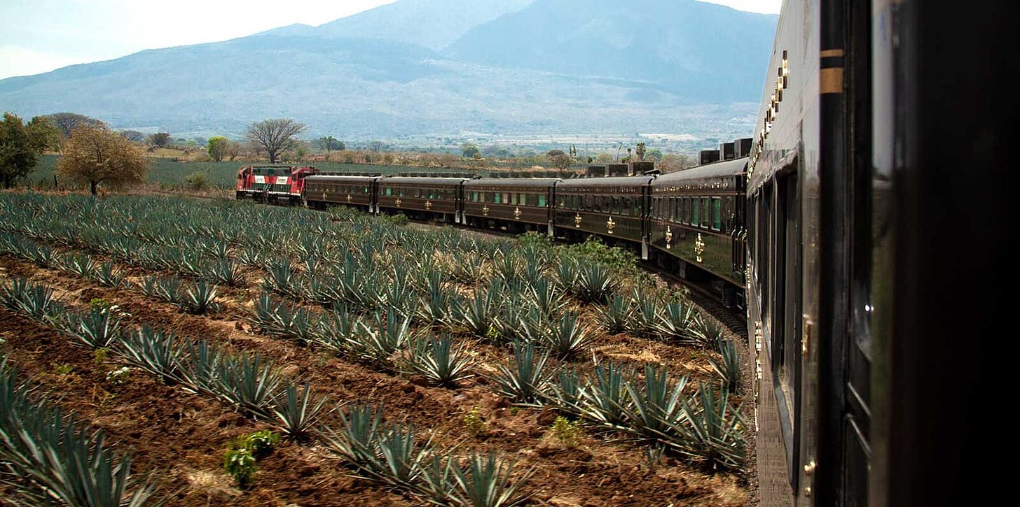 You Can Take a Tequila Train to Mexico&#39;s Most Magical Town | Travel +  Leisure