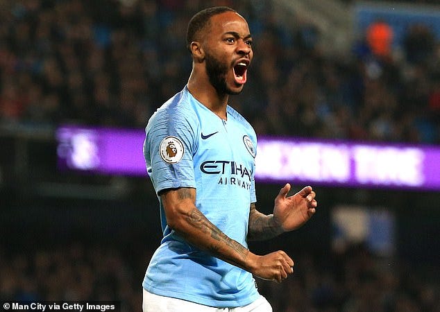 Peter Crouch: It's time to celebrate Raheem Sterling's brilliance at  Manchester City | Daily Mail Online