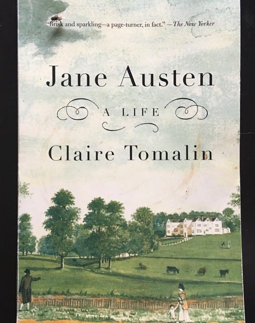 Author Claire Tomalin published Jane Austen: A Life in 1997. Her biographies delve into the inner lives and imaginations of her subjects, which also include Charles Dickens, and Mary Wollstonecraft