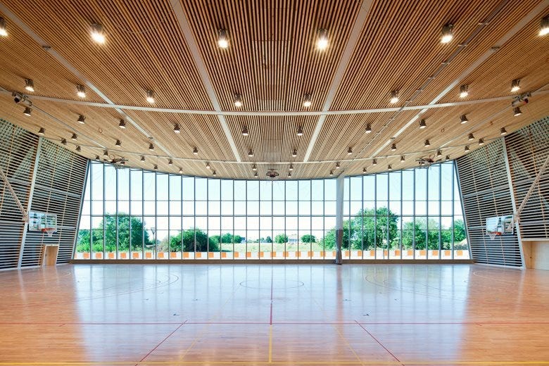 Monconseil Sports Hall | Explorations Architecture