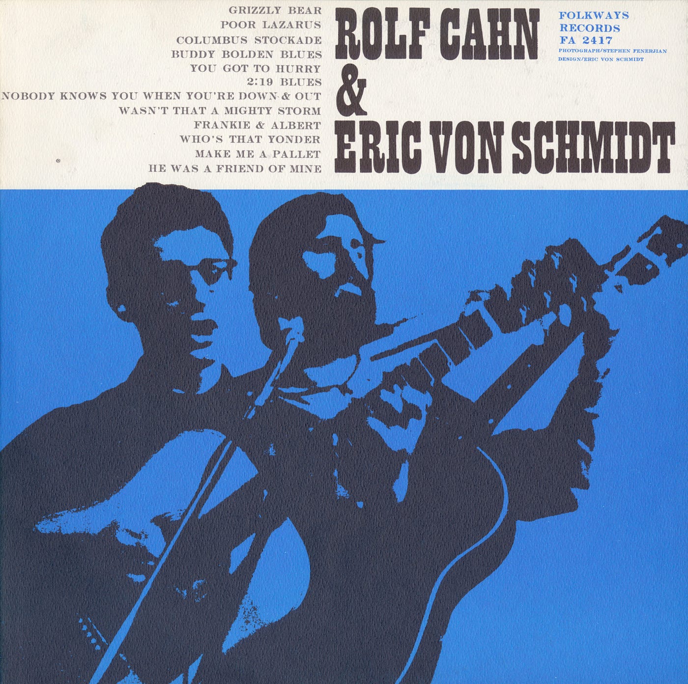 Rolf Cahn and Eric Von Schmidt | Smithsonian Folkways Recordings
