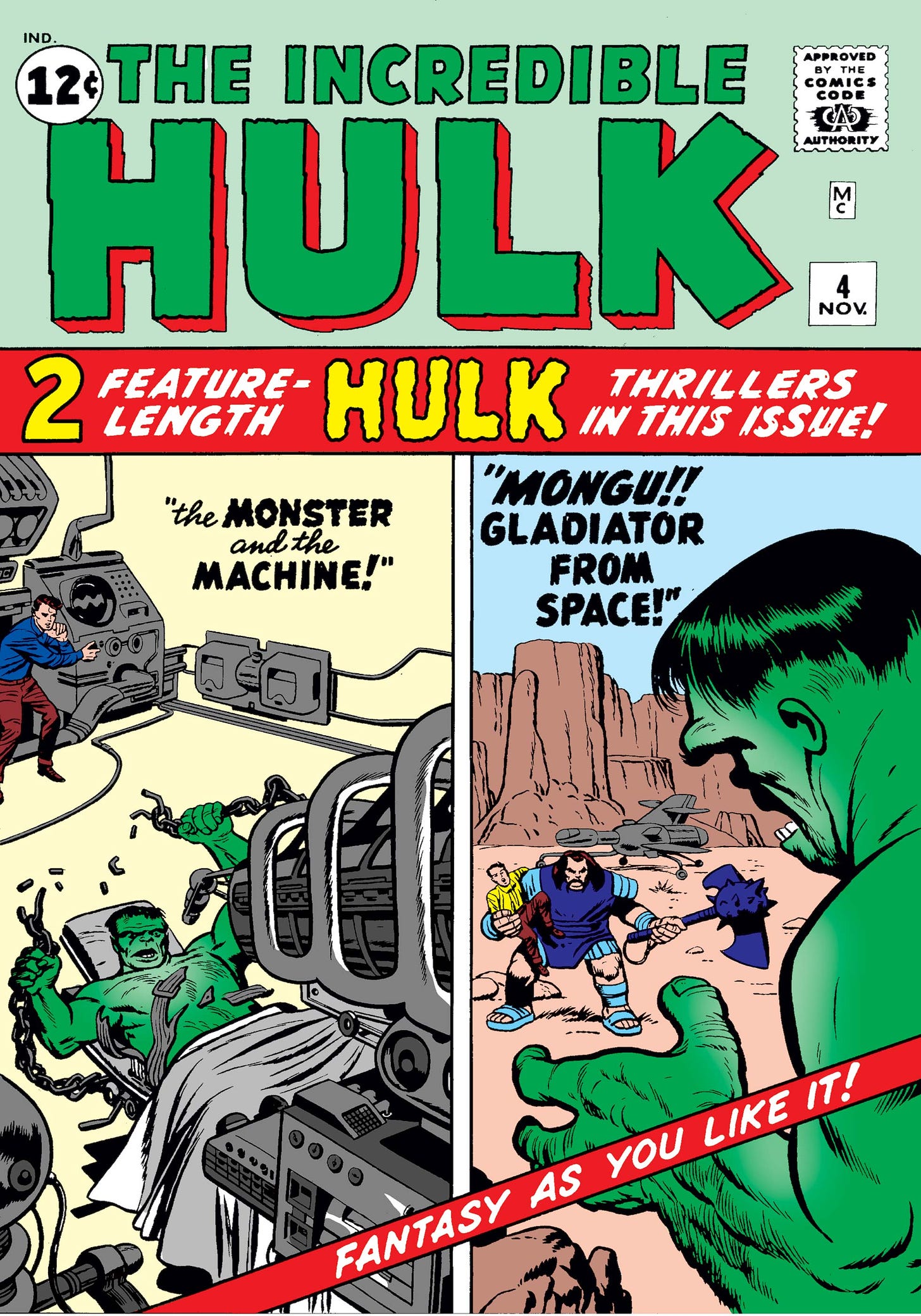 Incredible Hulk (1962) #4 | Comic Issues | Marvel