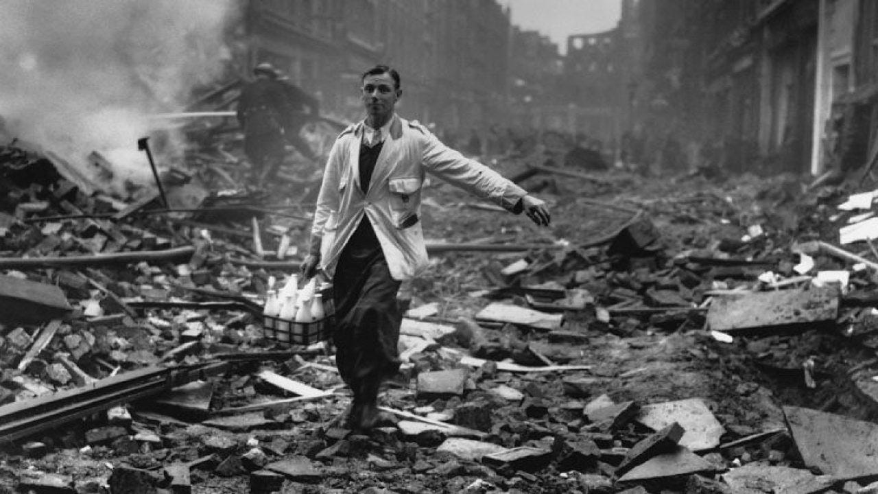 The Milkman: The Story behind One of the Most Iconic Images of the Blitz