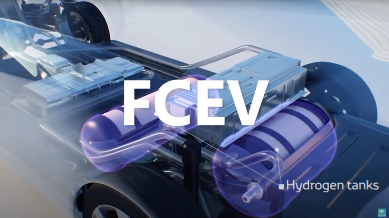 Fuel cells connect fuel to electric motors