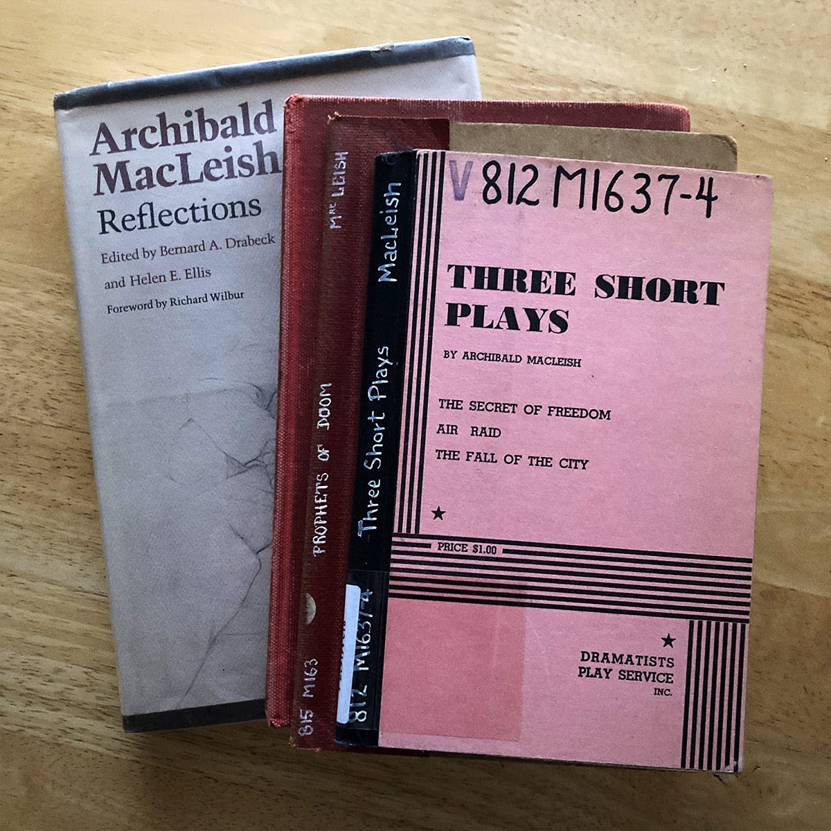 Books by Archibald MacLeish