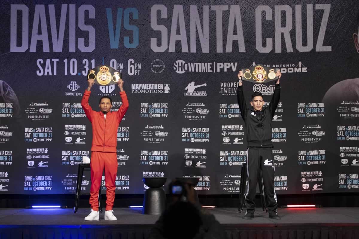 Davis vs Santa Cruz pre-fight press conference recap - FIGHTMAG