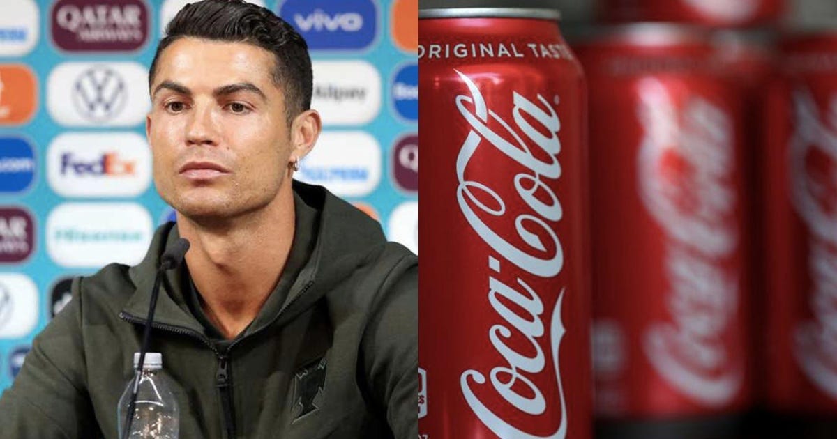Coca Cola envía respuesta a Cristiano Ronaldo, analizan una sanción | La  Verdad Noticias