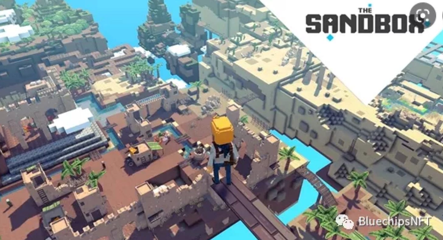 元宇宙 第一标的sandbox 极简版 Masterdao