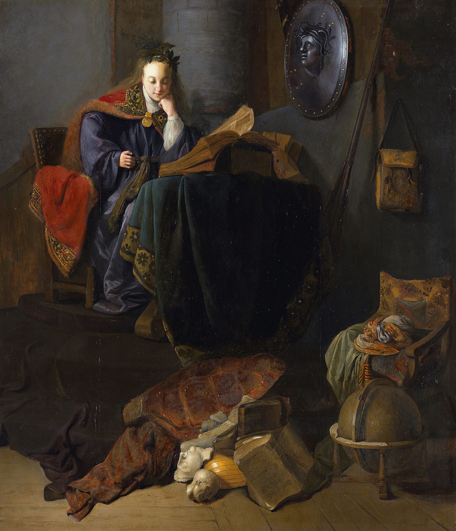 Minerva (C. 1630) by Rembrandt van Rijn