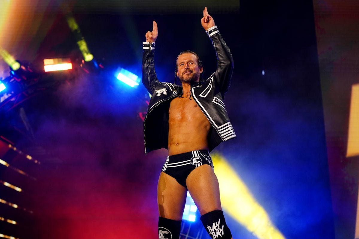 Adam Cole reacts to the conversation of how he's presented in AEW