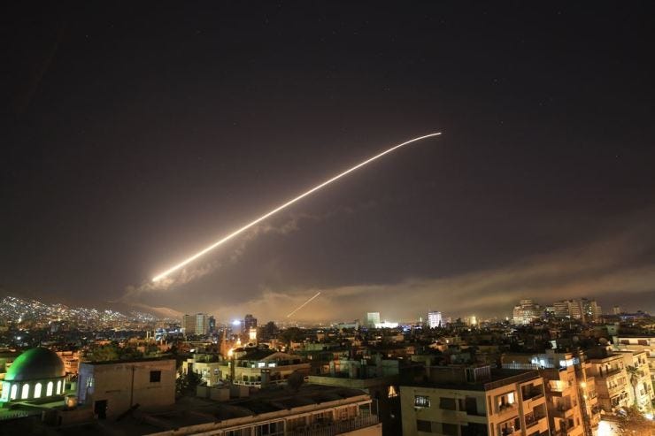 Syrian defence shots down 13 missiles: state TV