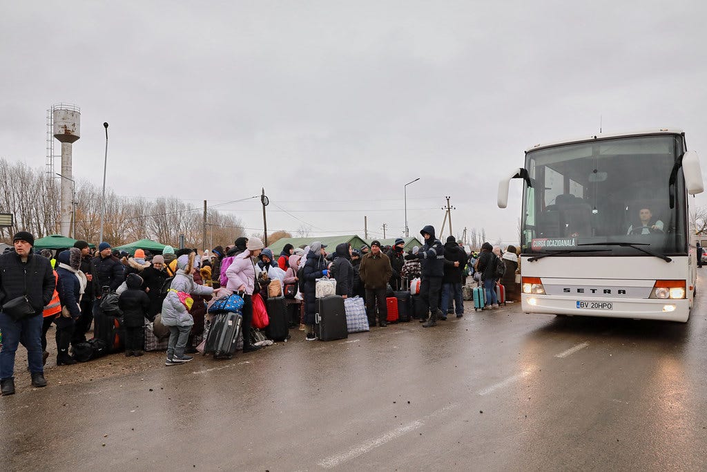 Moldova - People fleeing the military offensive in Ukraine… | Flickr