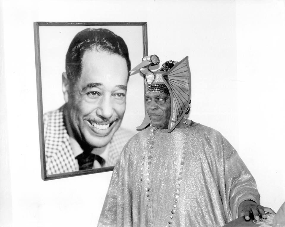 Sun Ra and Duke photo - funny picture | Jazz artists, Afrofuturism, Musician