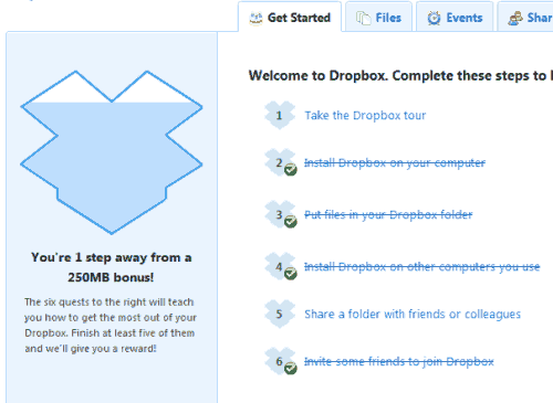 How to Get 250MB Free Dropbox Upgrade Without Referrals