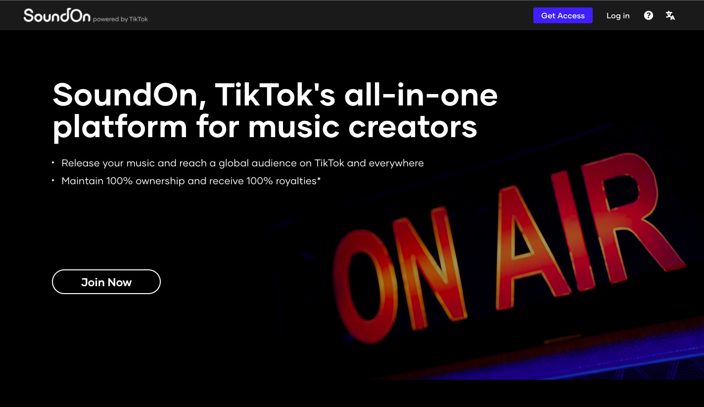 TikTok launches new music distribution platform 'SoundOn' | Bandwagon
