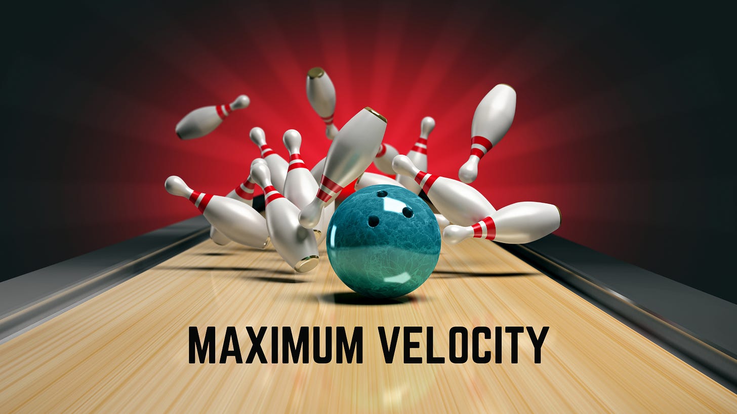 Maximum Velocity: The Origin of My Self-Given Nickname & Advice To Get What You Want